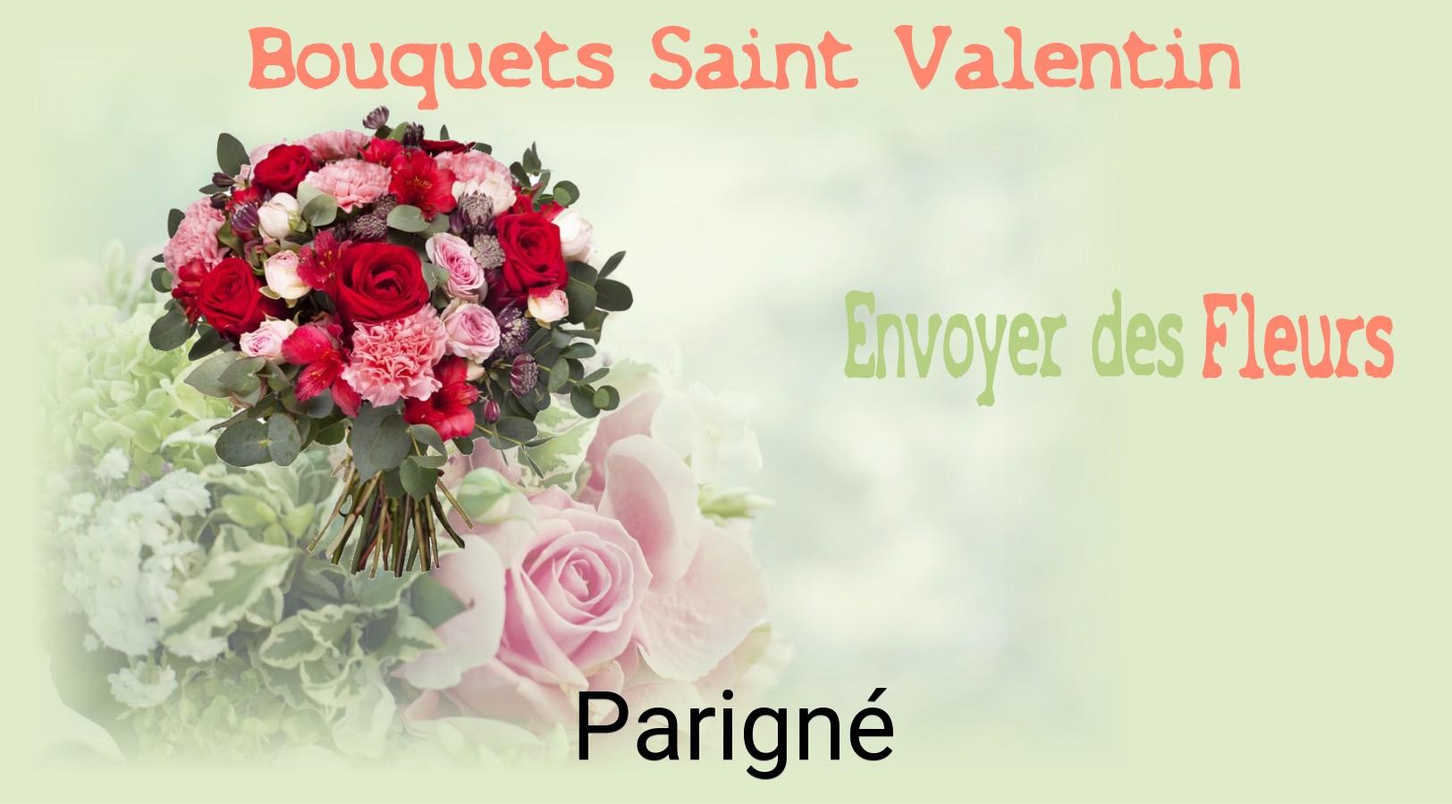 Roses de Saint-Valentin livrées à Parigné