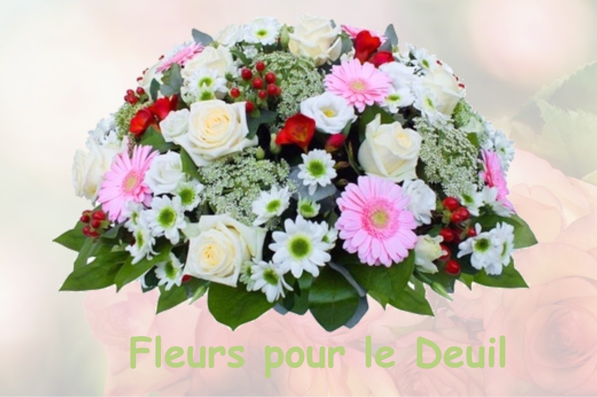 fleurs deuil PARIGNE